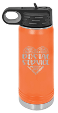 Load image into Gallery viewer, Postal Service Laser Engraved Water Bottle (Etched)
