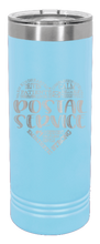 Load image into Gallery viewer, Postal Service Laser Engraved Skinny Tumbler (Etched)
