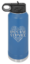 Load image into Gallery viewer, Postal Service Laser Engraved Water Bottle (Etched)
