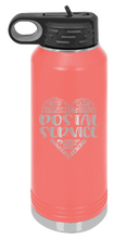 Load image into Gallery viewer, Postal Service Laser Engraved Water Bottle (Etched)
