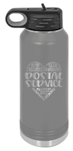 Load image into Gallery viewer, Postal Service Laser Engraved Water Bottle (Etched)
