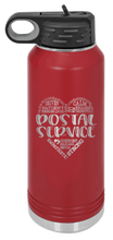 Load image into Gallery viewer, Postal Service Laser Engraved Water Bottle (Etched)
