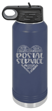 Load image into Gallery viewer, Postal Service Laser Engraved Water Bottle (Etched)
