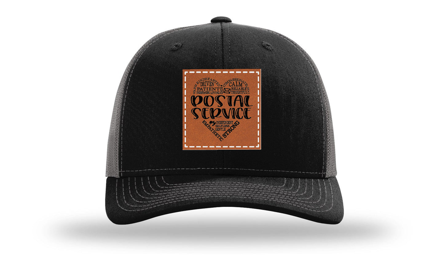 Postal Service Leather Patch Richardson 112 Hat