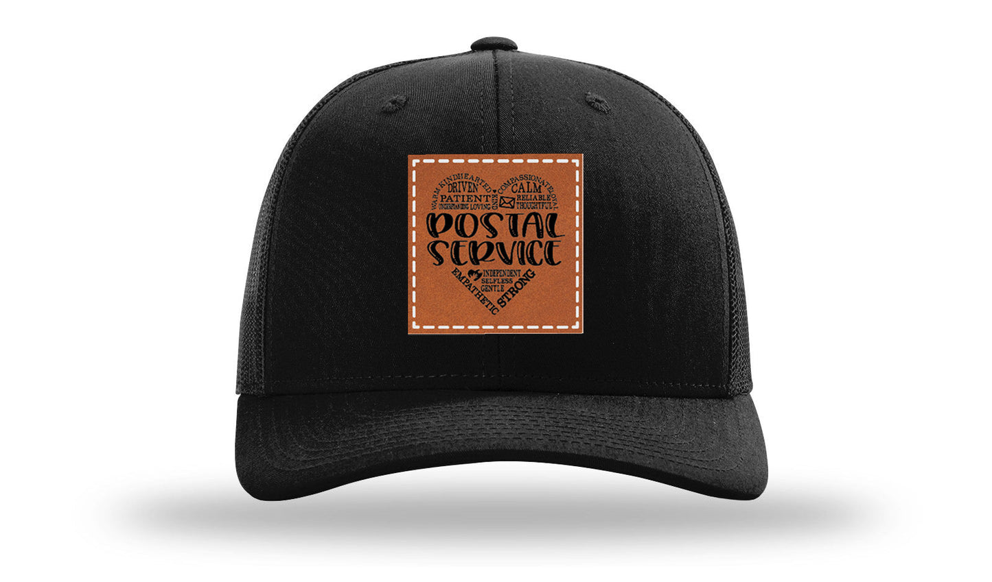 Postal Service Leather Patch Richardson 112 Hat