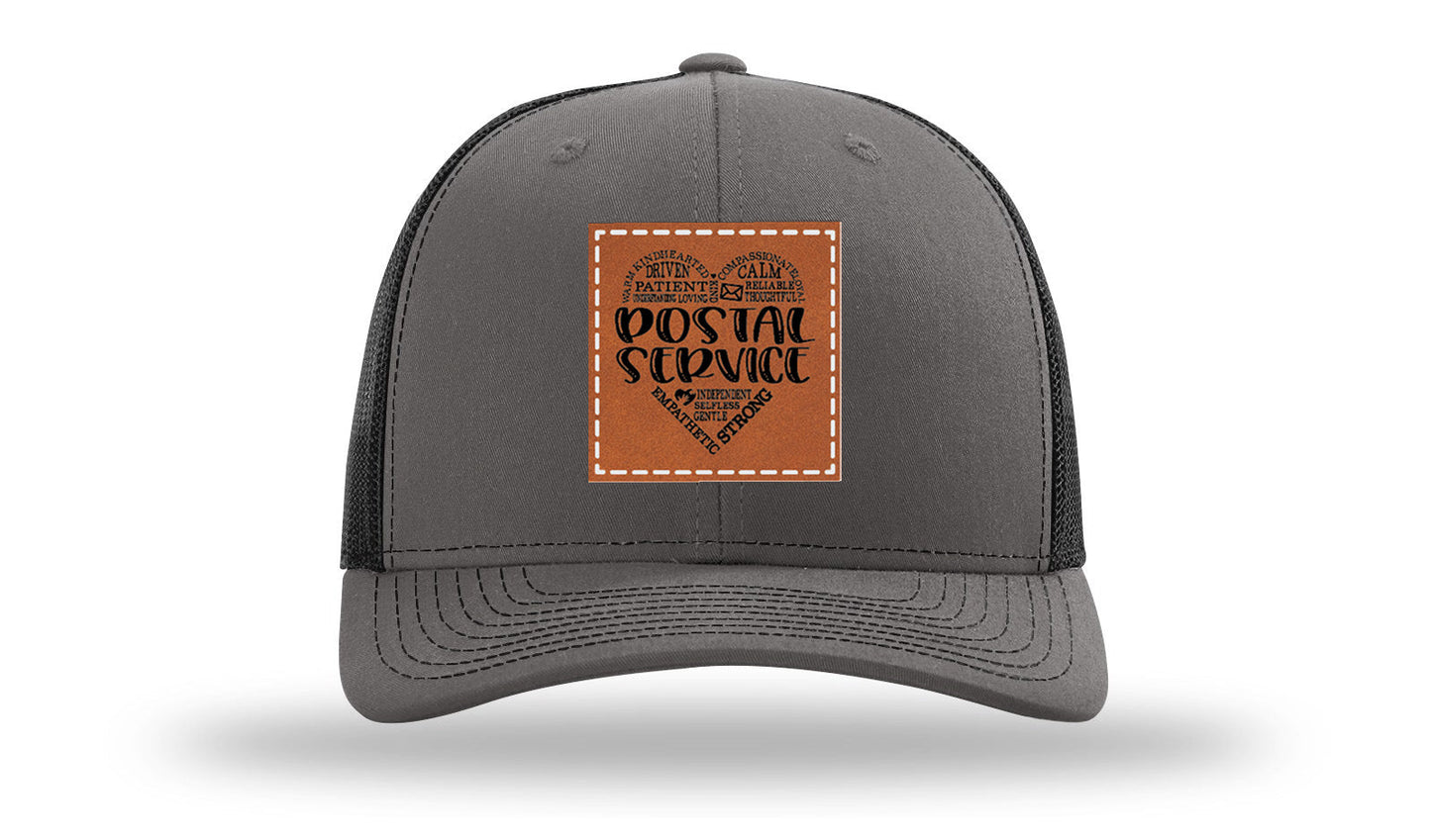 Postal Service Leather Patch Richardson 112 Hat