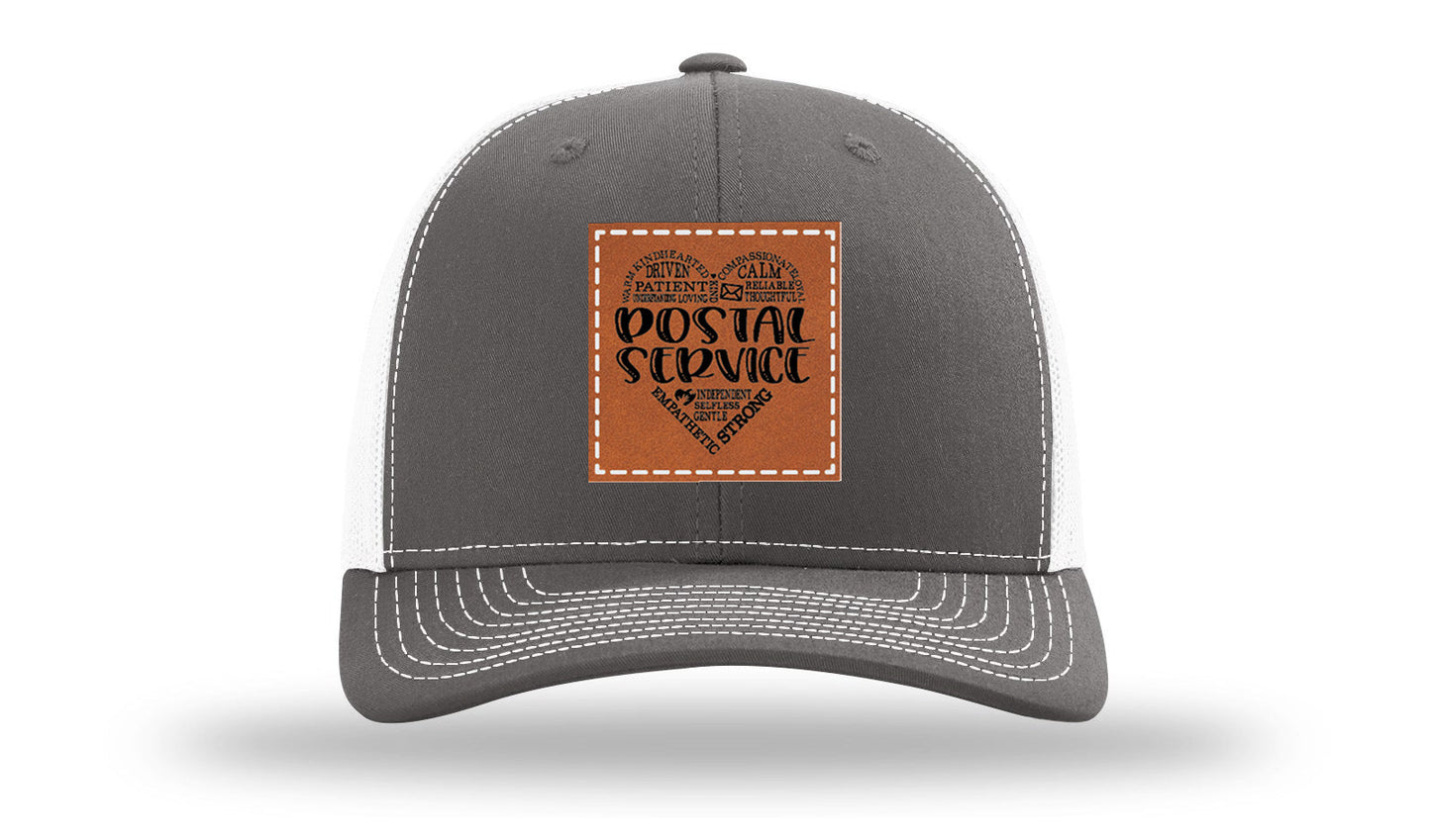 Postal Service Leather Patch Richardson 112 Hat