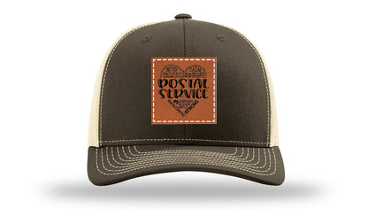Postal Service Leather Patch Richardson 112 Hat
