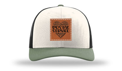 Postal Service Leather Patch Richardson 112 Hat