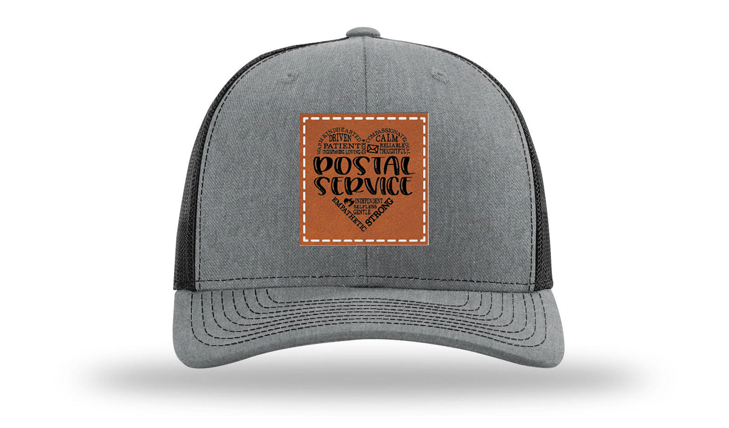 Postal Service Leather Patch Richardson 112 Hat