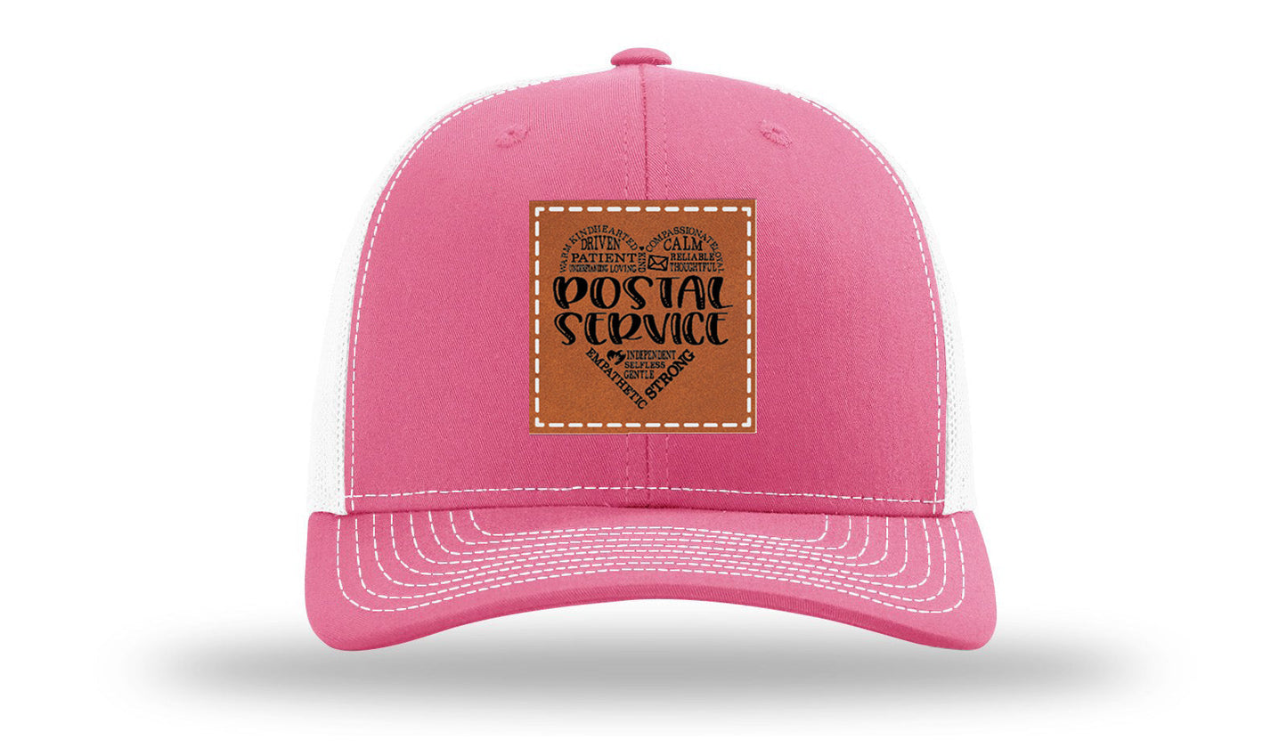 Postal Service Leather Patch Richardson 112 Hat