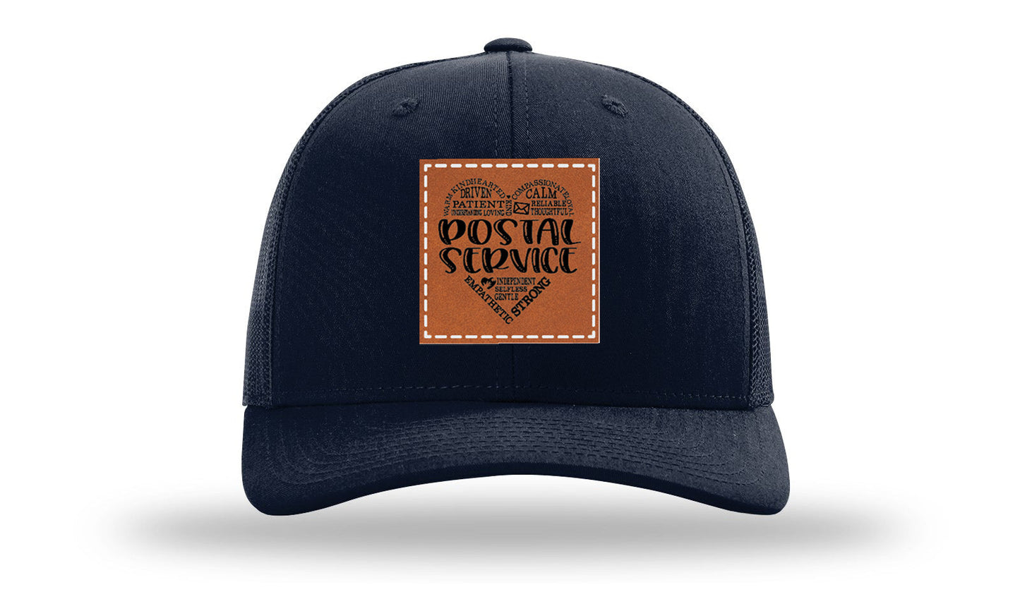 Postal Service Leather Patch Richardson 112 Hat