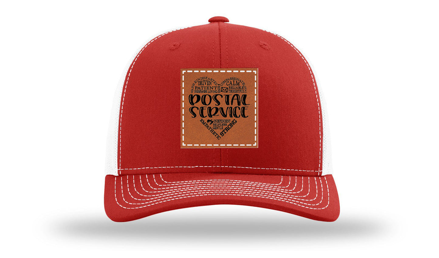 Postal Service Leather Patch Richardson 112 Hat