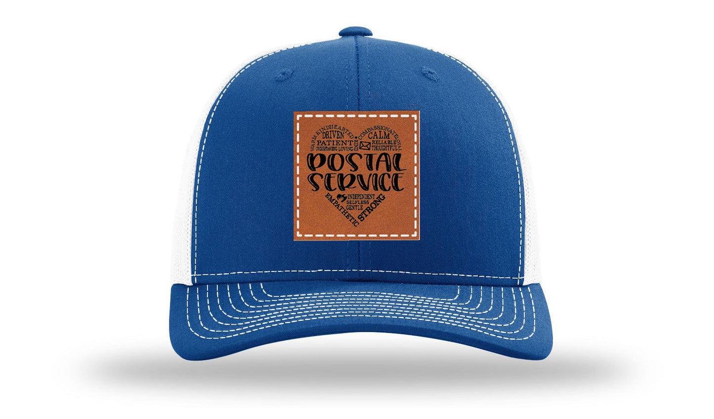 Postal Service Leather Patch Richardson 112 Hat