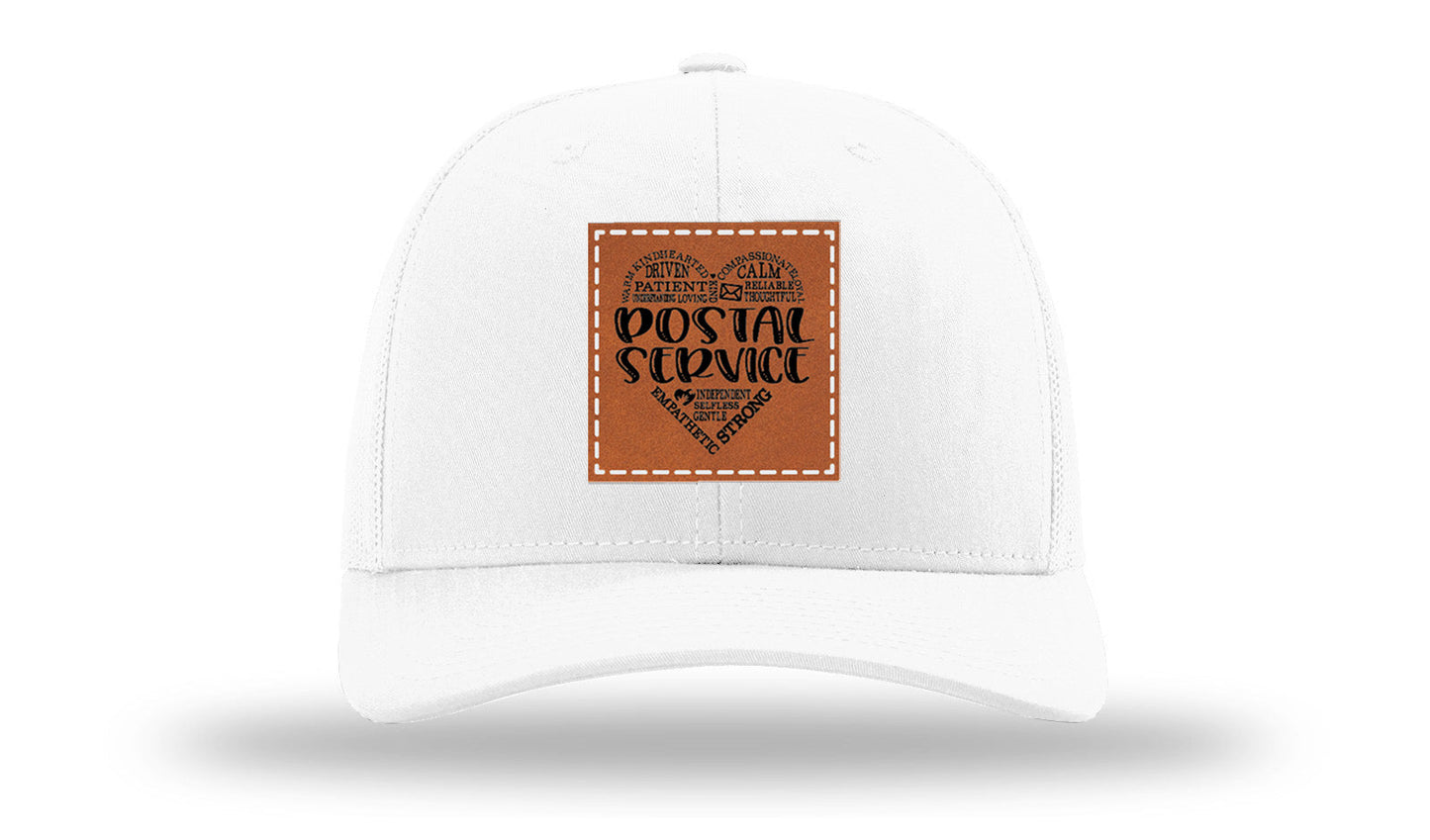 Postal Service Leather Patch Richardson 112 Hat