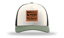Load image into Gallery viewer, Mail Carrier Leather Patch Richardson 112 Hat

