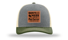 Load image into Gallery viewer, Mail Carrier Leather Patch Richardson 112 Hat
