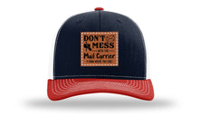 Load image into Gallery viewer, Mail Carrier Leather Patch Richardson 112 Hat
