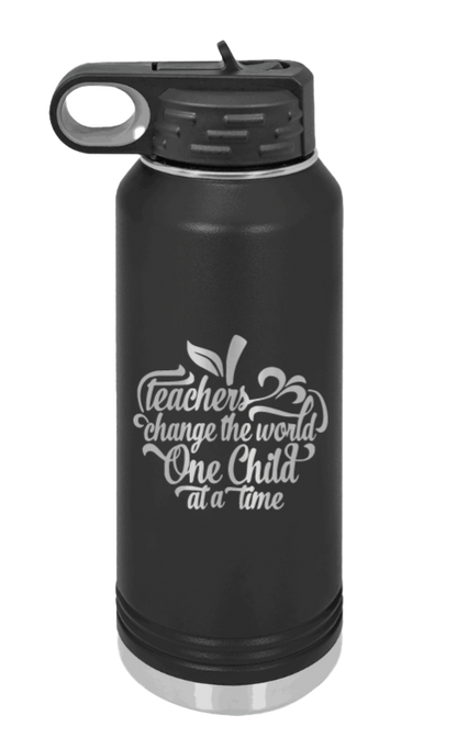 Favorite Teacher - 32oz Water Bottle Laser Engraved- Black
