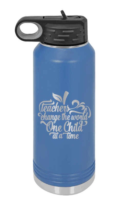 Favorite Teacher - 32oz Water Bottle Laser Engraved- White