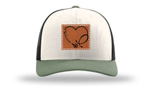 Load image into Gallery viewer, Tennessee Nurse Stethoscope Leather Patch Richardson 112 Hat
