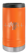 Load image into Gallery viewer, Nurse Life Laser Engraved Slim Can Insulated Koosie
