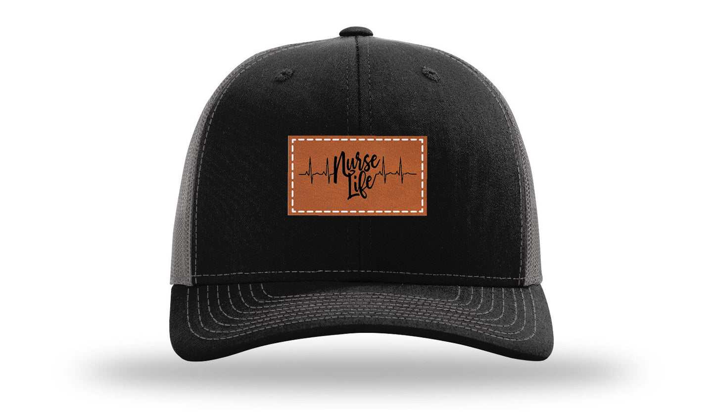 Nurse Life Leather Patch Richardson 112 Hat