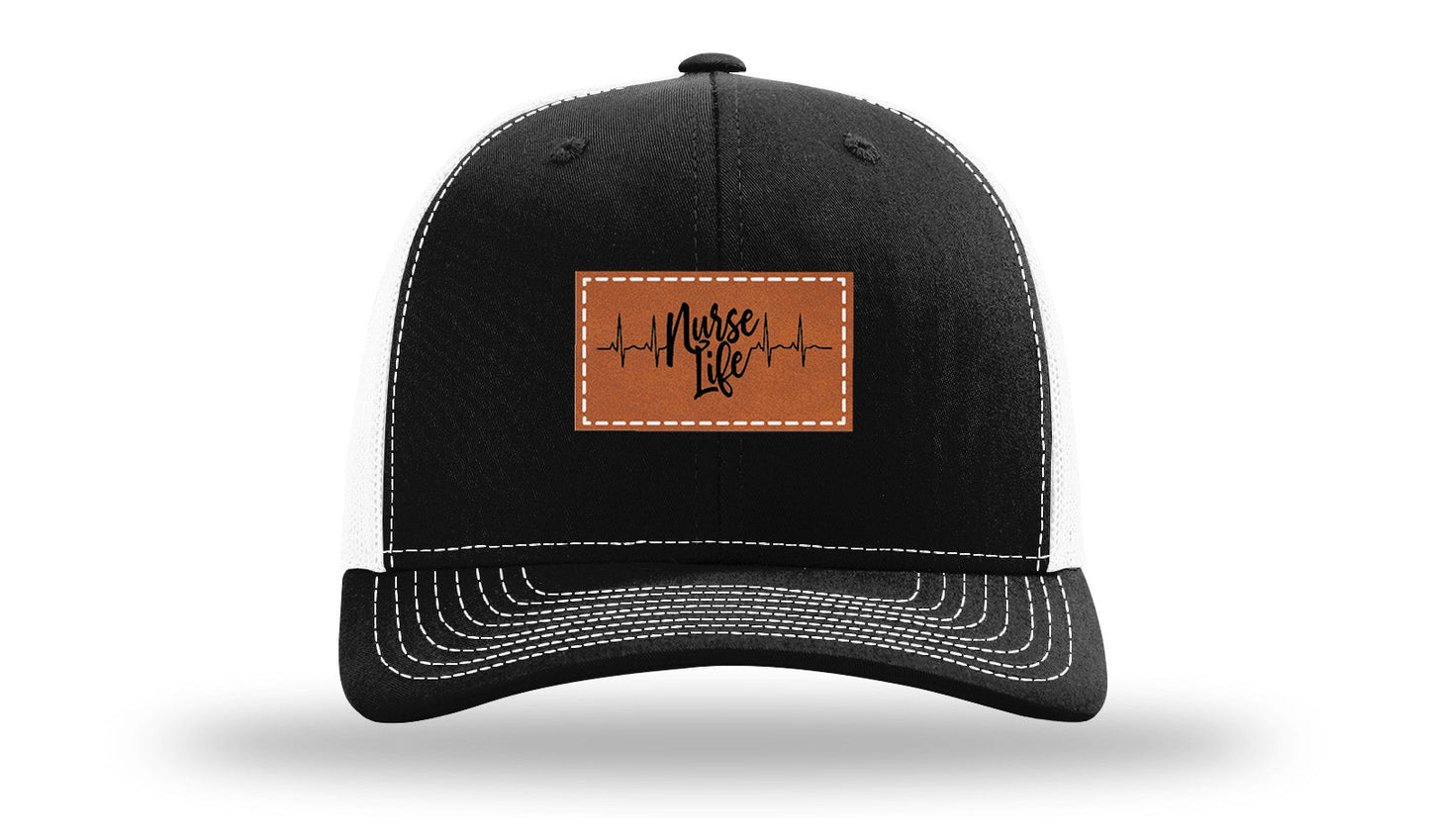 Nurse Life Leather Patch Richardson 112 Hat