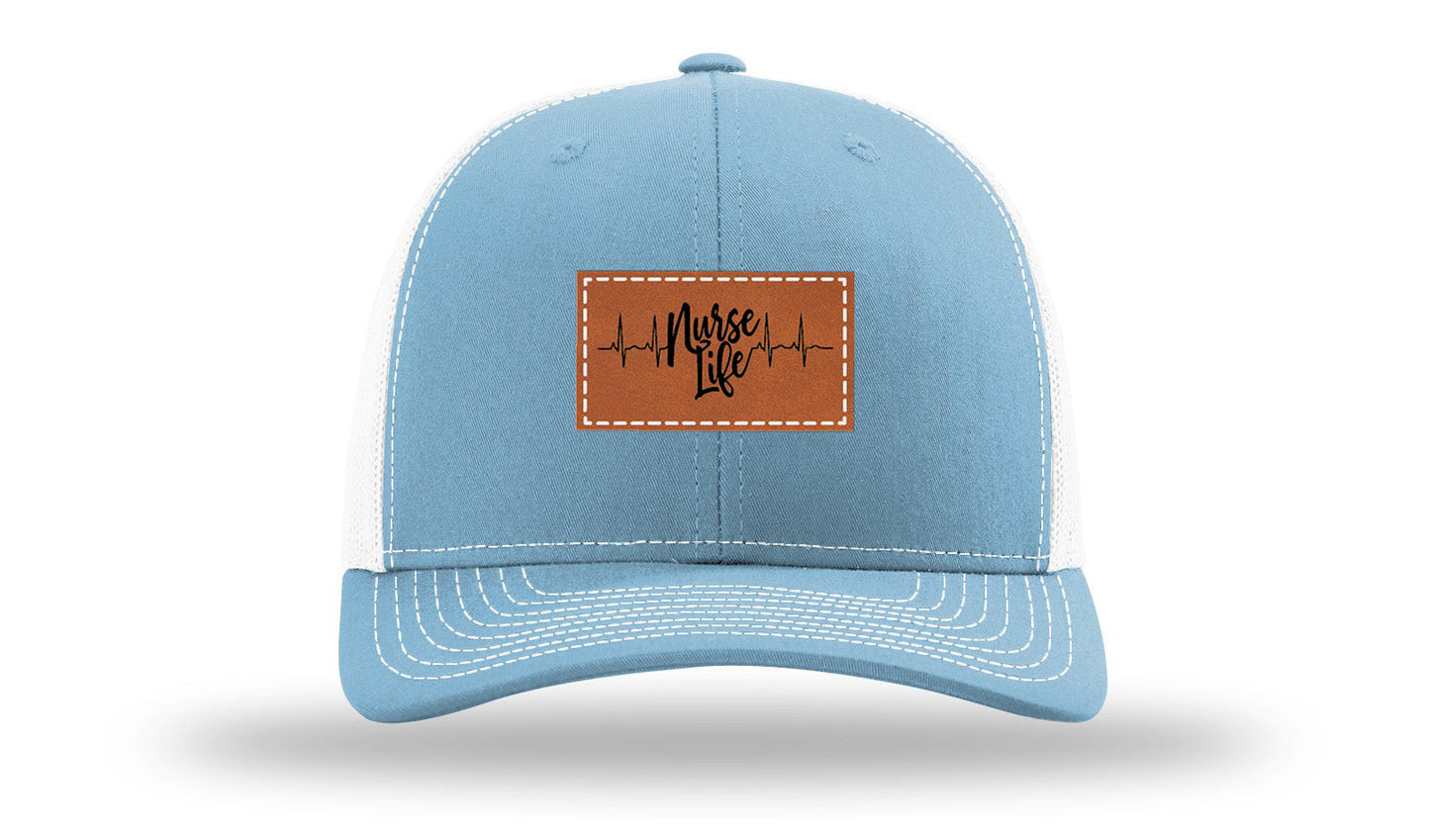 Nurse Life Leather Patch Richardson 112 Hat