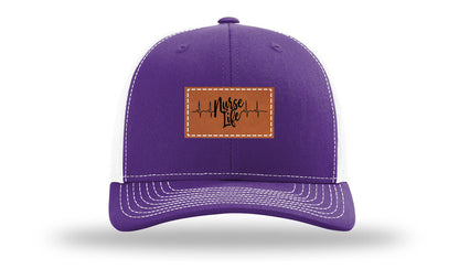 Nurse Life Leather Patch Richardson 112 Hat