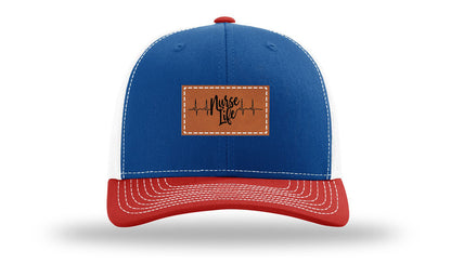 Nurse Life Leather Patch Richardson 112 Hat