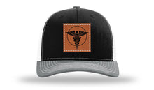 Load image into Gallery viewer, Caduceus Leather Patch Richardson 112 Hat

