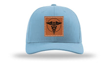 Load image into Gallery viewer, Caduceus Leather Patch Richardson 112 Hat
