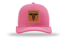 Load image into Gallery viewer, Caduceus Leather Patch Richardson 112 Hat
