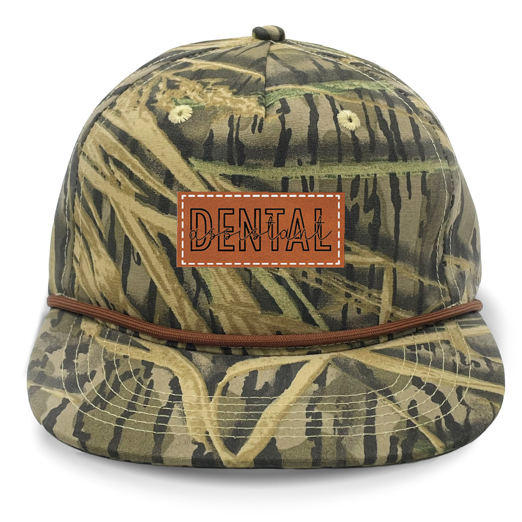 Dental Assistant Leather Patch LOST Hat Co.