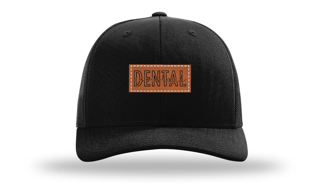 Dental Assistant Leather Patch Richardson 112 Hat