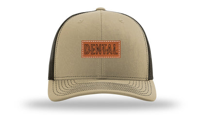 Dental Assistant Leather Patch Richardson 112 Hat