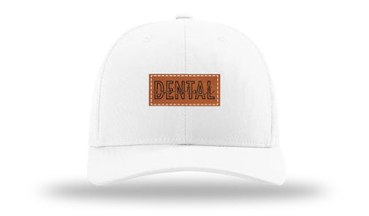 Dental Assistant Leather Patch Richardson 112 Hat