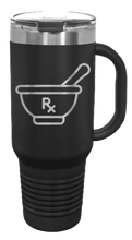 Load image into Gallery viewer, RX 40oz Handle Mug Laser Engraved
