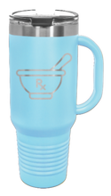 Load image into Gallery viewer, RX 40oz Handle Mug Laser Engraved
