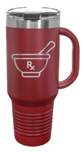 Load image into Gallery viewer, RX 40oz Handle Mug Laser Engraved

