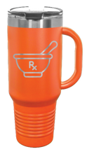 Load image into Gallery viewer, RX 40oz Handle Mug Laser Engraved
