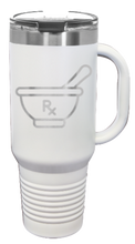Load image into Gallery viewer, RX 40oz Handle Mug Laser Engraved

