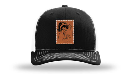 Nurse Life Girl Leather Patch Richardson 112 Hat