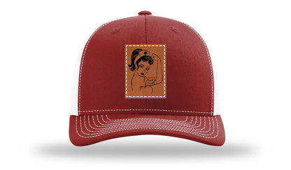 Nurse Life Girl Leather Patch Richardson 112 Hat