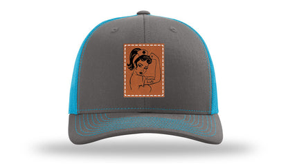 Nurse Life Girl Leather Patch Richardson 112 Hat