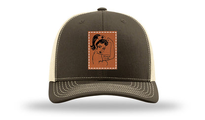 Nurse Life Girl Leather Patch Richardson 112 Hat