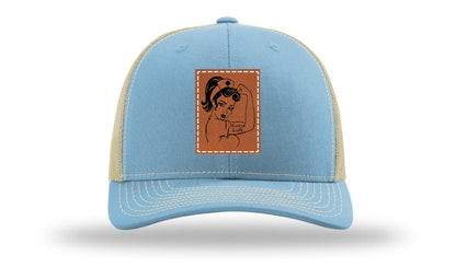 Nurse Life Girl Leather Patch Richardson 112 Hat