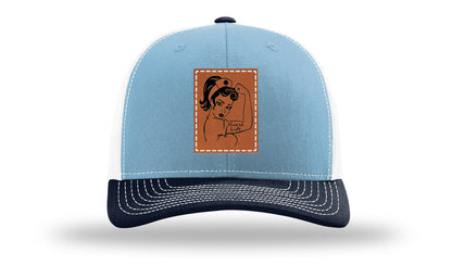 Nurse Life Girl Leather Patch Richardson 112 Hat