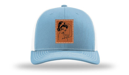 Nurse Life Girl Leather Patch Richardson 112 Hat